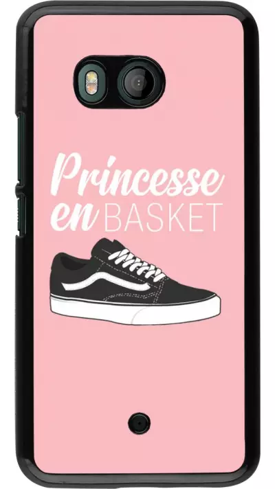 Coque HTC U11 - princesse en basket