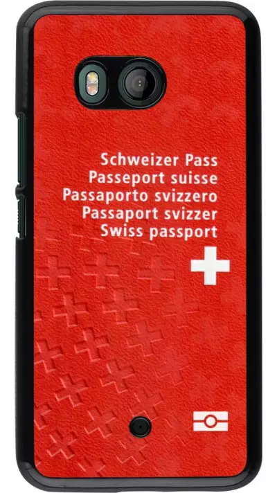 Coque HTC U11 - Swiss Passport