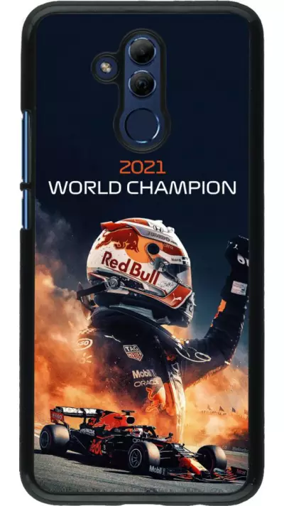 Coque Huawei Mate 20 Lite - Max Verstappen 2021 World Champion
