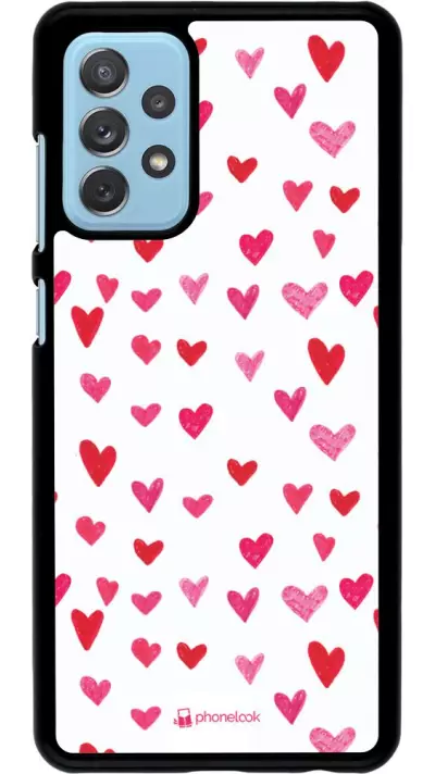 Coque Samsung Galaxy A72 - Valentine 2022 Many pink hearts