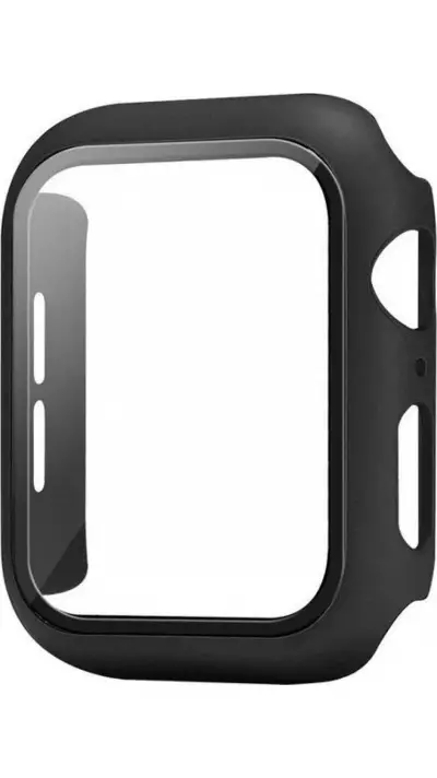 Coque Apple Watch 44mm - Full Protect avec vitre de protection - - Noir