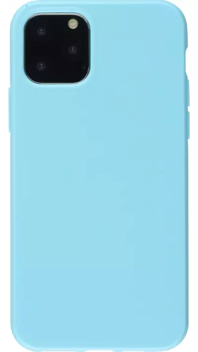 Coque iPhone 12 mini - Gel - Bleu clair